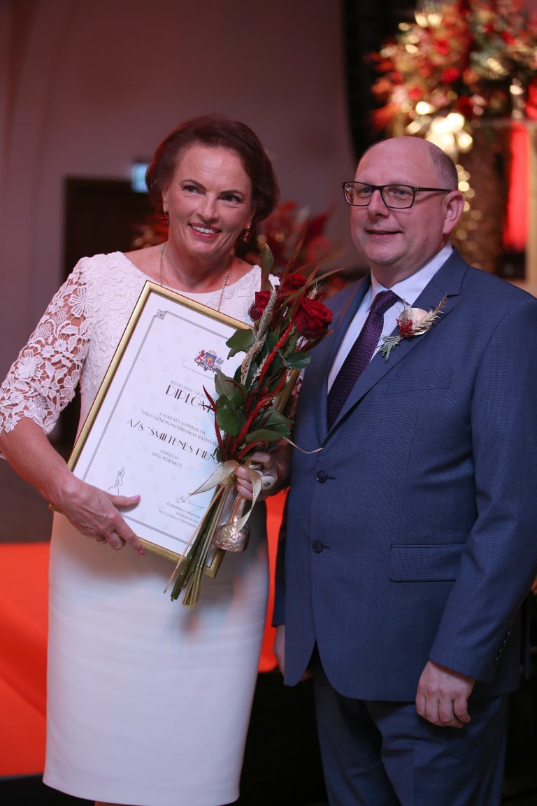 Nominācijā “Gada uzņēmums pārtikas ražošanā” par “Sējēja” balvas laureātu atzīta AS “Smiltenes piens”