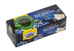 Smiltenes biezpiena torte ar melleņu ievārījumu