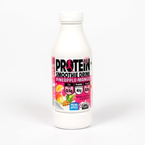 PIENA SPĒKA smūtijs ar mango un ananāsu piedevu