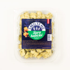Siera Kubiciņi ar Pesto piedevu