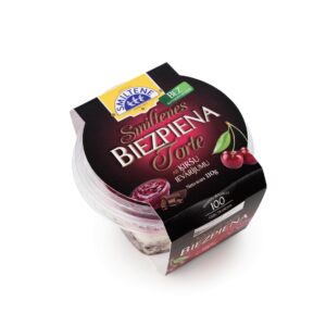 Biezpiena torte MINI ķiršu